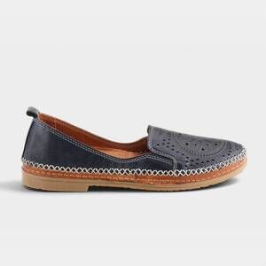 NEW SPRING STEP SHOES women's ingrid loafer in navy